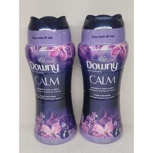 Downy Infusions Calm Laundry Booster Beads Lavender Vanilla Bean 13.4oz 2 Pack